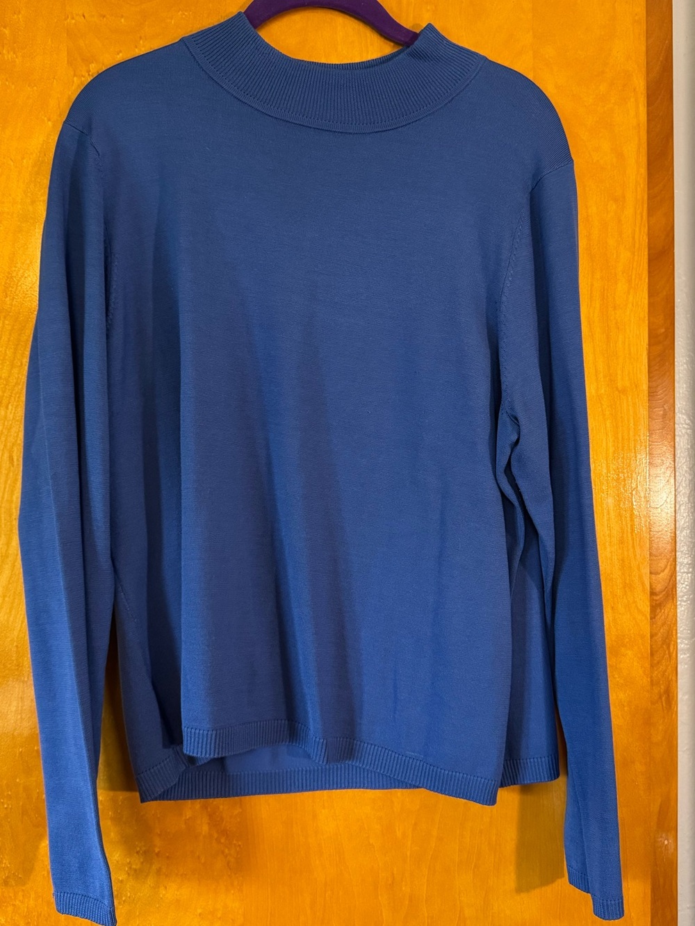 Pendleton Navy Blue Mock Neck Sweater